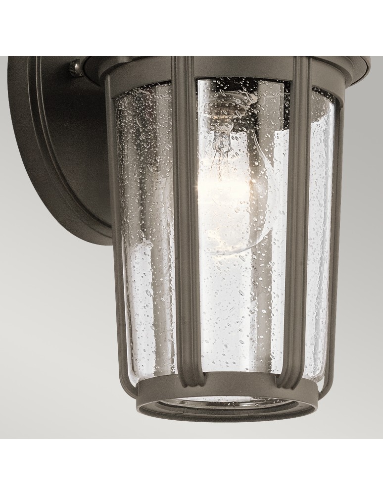 Quintiesse Średnia latarnia naścienna Fairfield - 1 źródło światła - Stary brąz IP44 Elstead Lighting QN-FAIRFIELD-M-OZ