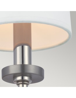 Quintiesse Felixstowe wall lamp - 1 light source - White lampshade IP44 Elstead Lighting QN-FELIXSTOWE1 - product 2