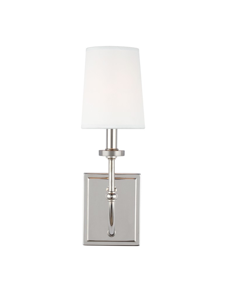 Bathroom wall lamps - Quintiesse Felixstowe wall lamp - 1 light source - White lampshade IP44 Elstead Lighting QN-FELIXSTOWE1 - product kolory-swiatla.pl 4