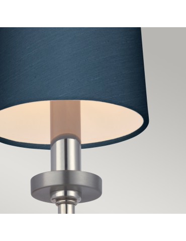 Quintiesse Felixstowe wall lamp - 1 light source - Blue lampshade IP44 Elstead Lighting QN-FELIXSTOWE1-B - product 2