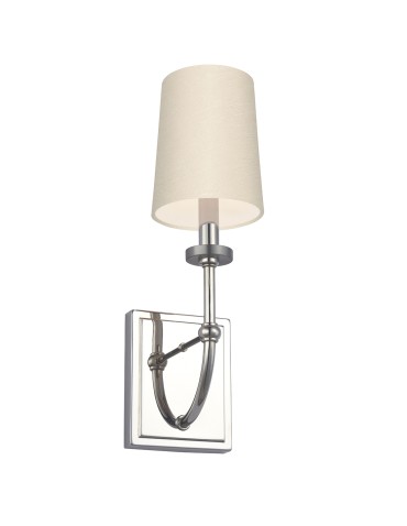 Quintiesse Kinkiet Felixstowe - 1 źródło światła - Kremowy abażur IP44 Elstead Lighting QN-FELIXSTOWE1-C