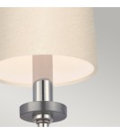 Bathroom wall lamps - Quintiesse Felixstowe wall lamp - 1 light source - Cream lampshade IP44 Elstead Lighting QN-FELIXSTOWE1-C - product 2