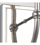 Bathroom wall lamps - Quintiesse Felixstowe wall lamp - 1 light source - Cream lampshade IP44 Elstead Lighting QN-FELIXSTOWE1-C - product 3