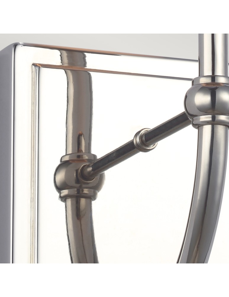 Bathroom wall lamps - Quintiesse Felixstowe wall lamp - 1 light source - Cream lampshade IP44 Elstead Lighting QN-FELIXSTOWE1-C - product kolory-swiatla.pl 3