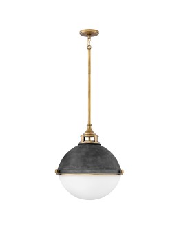 Quintiesse Fletcher pendant lamp - 3 light sources Elstead Lighting QN-FLETCHER-P-L-AZ