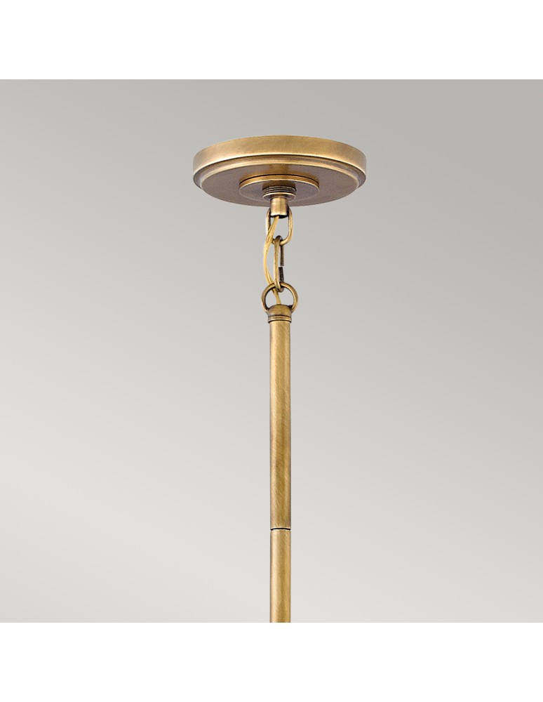 Industrial pendant lamps - Quintiesse Fletcher pendant lamp - 3 light sources Elstead Lighting QN-FLETCHER-P-L-AZ - product kolory-swiatla.pl 3