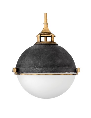 Quintiesse Fletcher pendant lamp - 2 light sources Elstead Lighting QN-FLETCHER-P-M-AZ - product 2