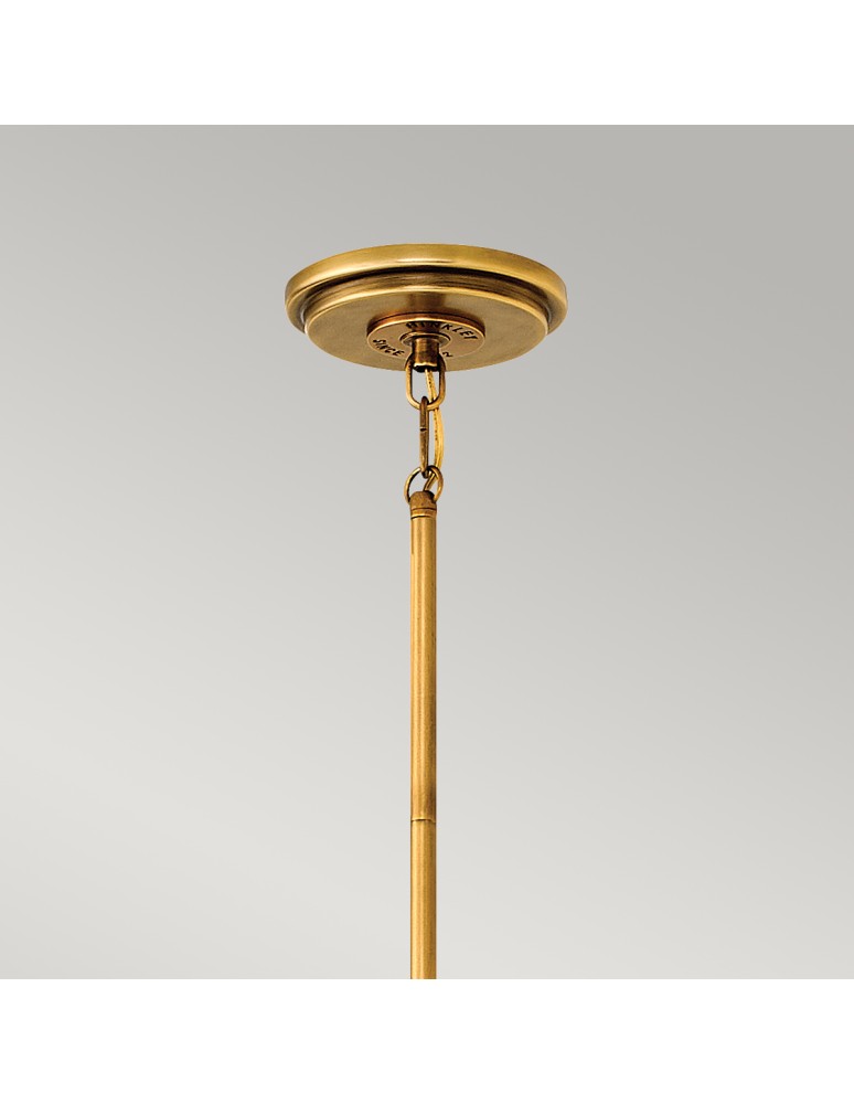 Industrial pendant lamps - Quintiesse Fletcher pendant lamp - 2 light sources Elstead Lighting QN-FLETCHER-P-M-AZ - product kolory-swiatla.pl 3