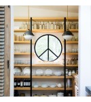 Industrial pendant lamps - Quintiesse Fletcher pendant lamp - 2 light sources Elstead Lighting QN-FLETCHER-P-M-AZ - product 4