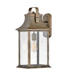 Outdoor wall lamps - Quintiesse Large Grant wall lantern - 1 light source IP44 Elstead Lighting QN-GRANT-L-BU - product 1
