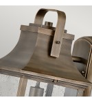 Quintiesse Duża latarnia naścienna Grant - 1 źródło światła IP44 Elstead Lighting QN-GRANT-L-BU