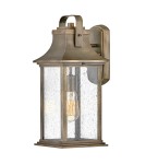 Outdoor wall lamps - Quintiesse Medium wall lantern Grant - 1 light source IP44 Elstead Lighting QN-GRANT-M-BU - product 1