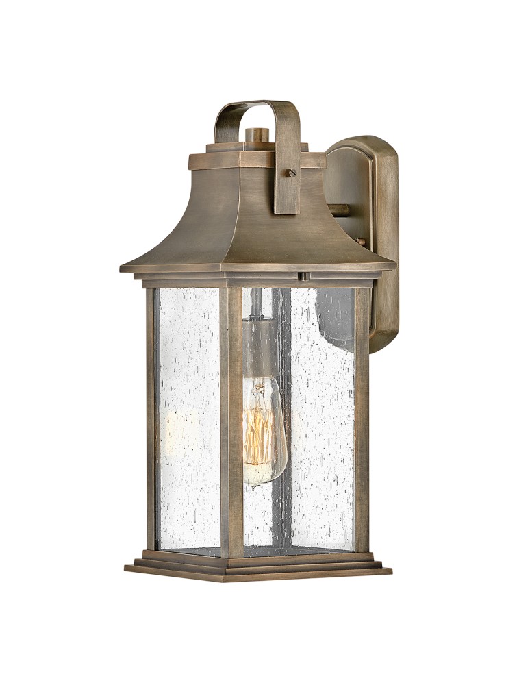 Quintiesse Średnia latarnia naścienna Grant - 1 źródło światła IP44 Elstead Lighting QN-GRANT-M-BU