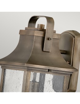 Quintiesse Średnia latarnia naścienna Grant - 1 źródło światła IP44 Elstead Lighting QN-GRANT-M-BU - produkt 2