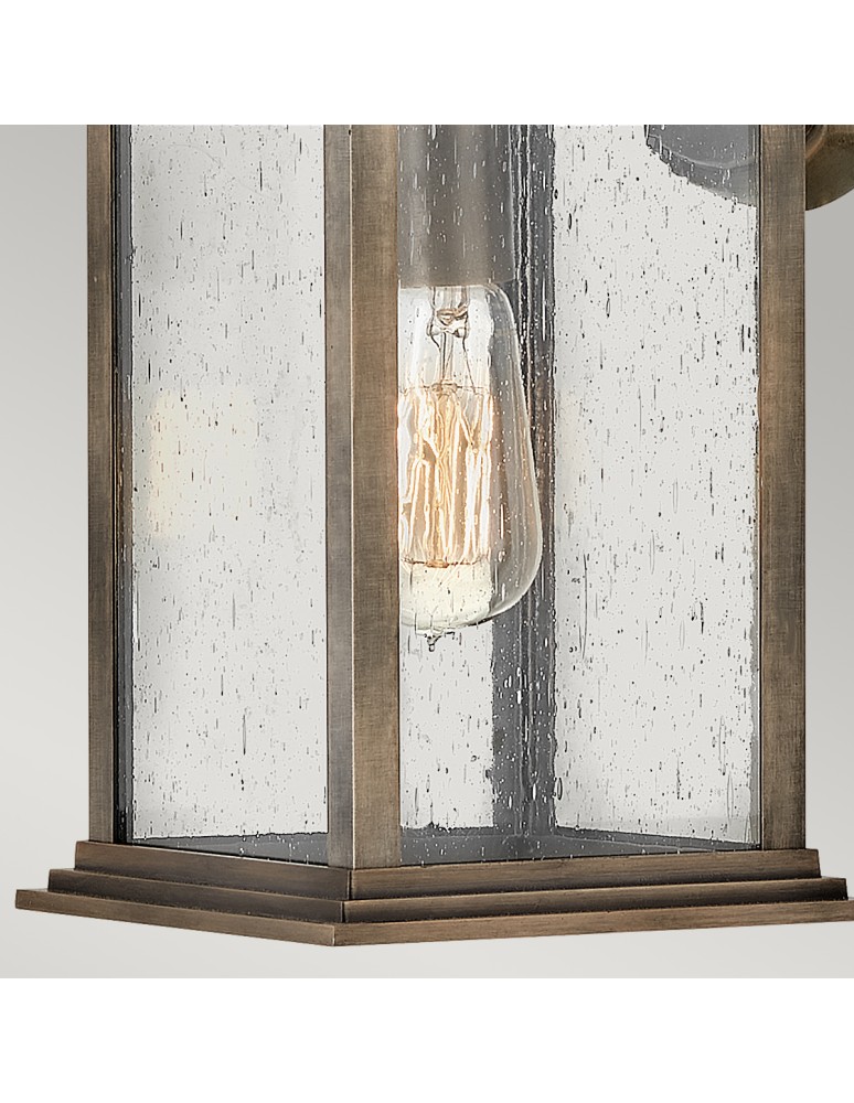 Quintiesse Średnia latarnia naścienna Grant - 1 źródło światła IP44 Elstead Lighting QN-GRANT-M-BU