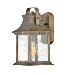 Outdoor wall lamps - Quintiesse Small wall lantern Grant - 1 light source IP44 Elstead Lighting QN-GRANT-S-BU - product 1