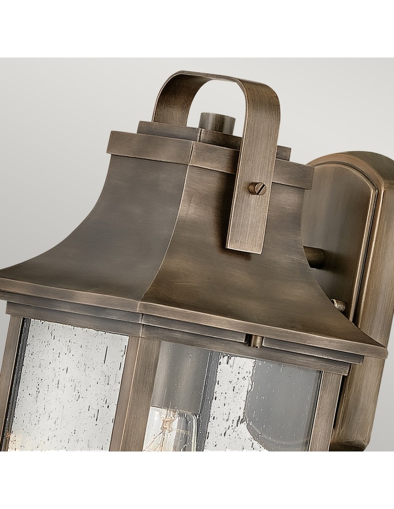 Outdoor wall lamps - Quintiesse Small wall lantern Grant - 1 light source IP44 Elstead Lighting QN-GRANT-S-BU - product kolory-swiatla.pl 2