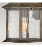 Outdoor wall lamps - Quintiesse Small wall lantern Grant - 1 light source IP44 Elstead Lighting QN-GRANT-S-BU - product 4