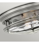 Classic ceiling lamps - Quintiesse Plafon Hadrian - 2 light sources - Antique Nickel IP44 Elstead Lighting QN-HADRIAN-FS-AN-CLEAR - product 2
