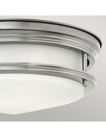Quintiesse Plafon Hadrian - 2 źródła światła - Antyczny nikiel IP44 Elstead Lighting QN-HADRIAN-FS-AN-OPAL - produkt 2