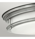 Classic ceiling lamps - Quintiesse Plafon Hadrian - 2 light sources - Antique Nickel IP44 Elstead Lighting QN-HADRIAN-FS-AN-OPAL - product 3