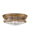 Quintiesse Plafon Hadrian - 2 light sources - Brushed bronze IP44 Elstead Lighting QN-HADRIAN-FS-BR-CLEAR
