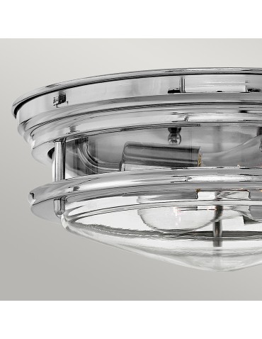 Quintiesse Plafond Hadrian - 2 light sources - Chrome IP44 Elstead Lighting QN-HADRIAN-FS-CM-CLEAR - product 2