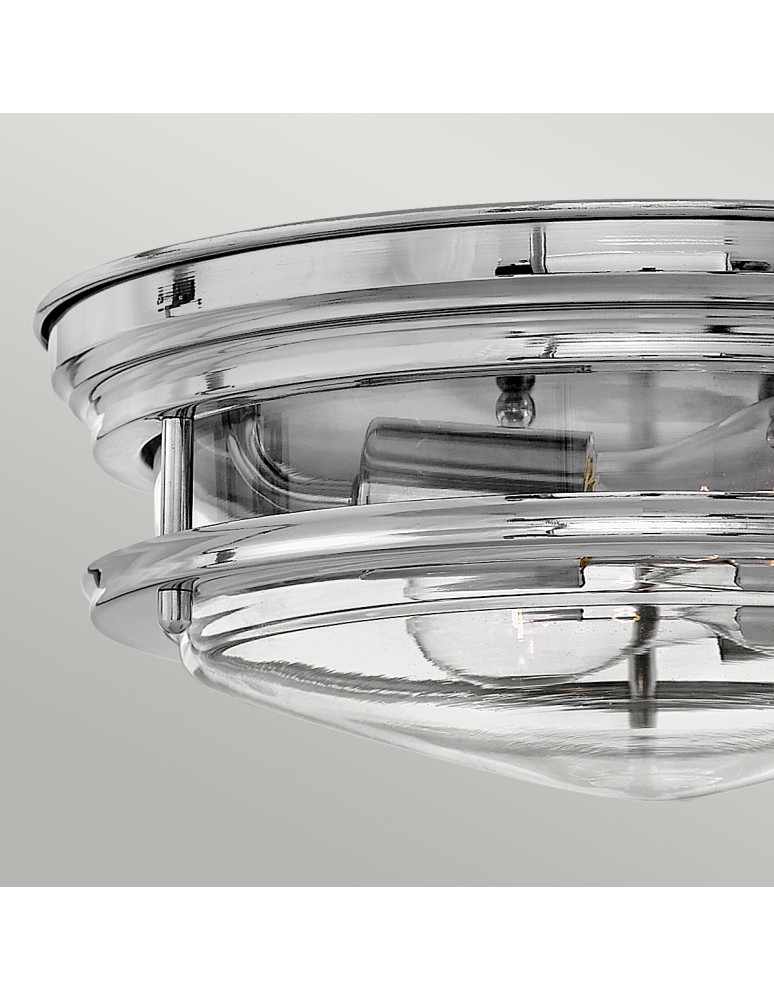 Classic ceiling lamps - Quintiesse Plafond Hadrian - 2 light sources - Chrome IP44 Elstead Lighting QN-HADRIAN-FS-CM-CLEAR - product kolory-swiatla.pl 2