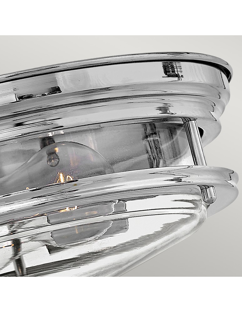 Quintiesse Plafon Hadrian - 2 źródła światła - Chrom IP44 Elstead Lighting QN-HADRIAN-FS-CM-CLEAR