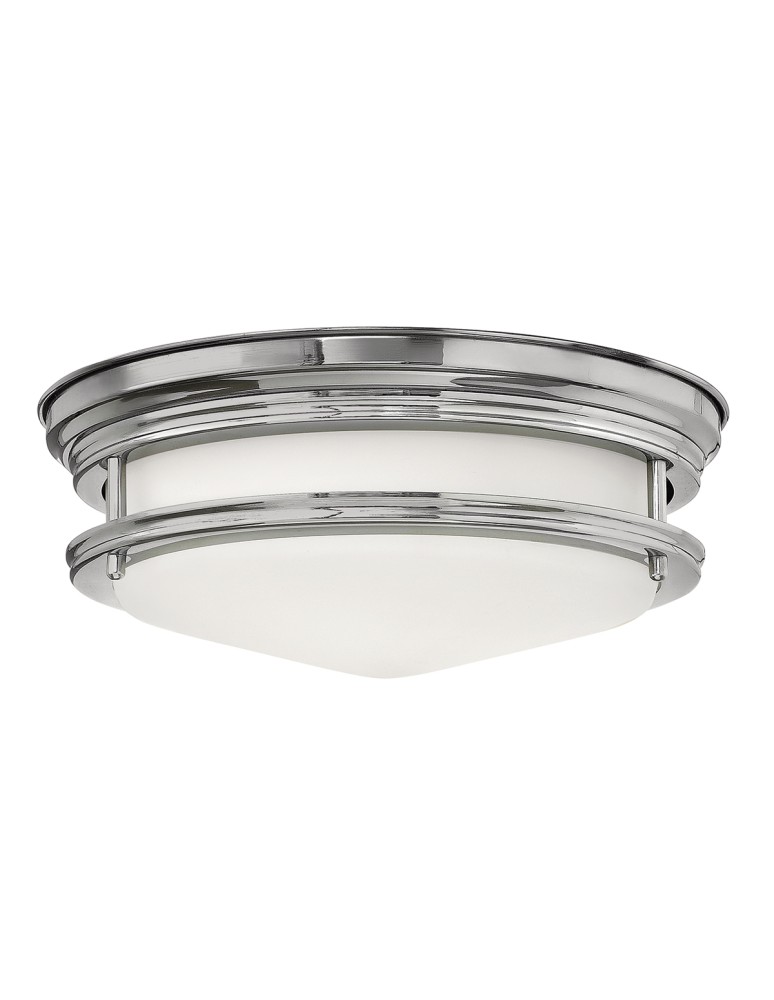 Classic ceiling lamps - Quintiesse Plafon Hadrian - 2 light sources - Chrome IP44 Elstead Lighting QN-HADRIAN-FS-CM-OPAL - product kolory-swiatla.pl 1