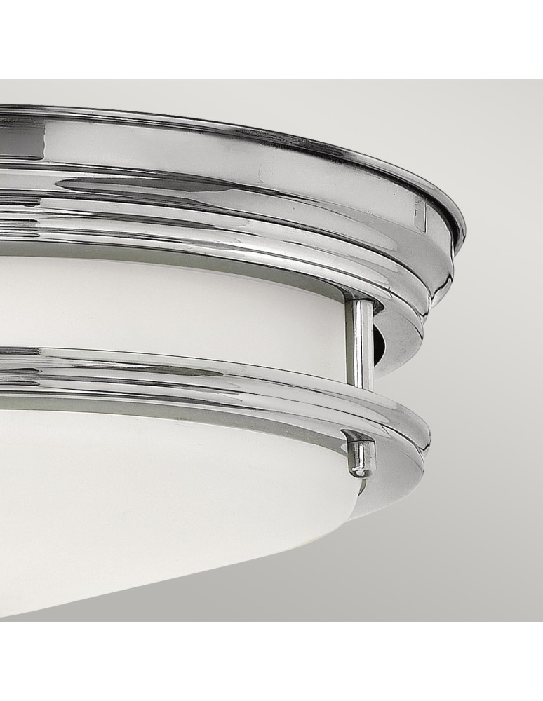 Classic ceiling lamps - Quintiesse Plafon Hadrian - 2 light sources - Chrome IP44 Elstead Lighting QN-HADRIAN-FS-CM-OPAL - product kolory-swiatla.pl 2
