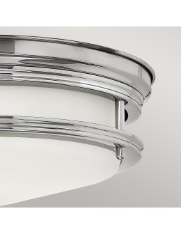 Quintiesse Plafon Hadrian - 2 źródła światła - Chrom IP44 Elstead Lighting QN-HADRIAN-FS-CM-OPAL - produkt 2