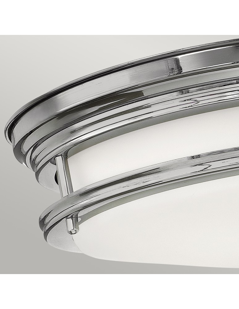 Classic ceiling lamps - Quintiesse Plafon Hadrian - 2 light sources - Chrome IP44 Elstead Lighting QN-HADRIAN-FS-CM-OPAL - product kolory-swiatla.pl 3