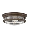 Quintiesse Plafon Hadrian - 2 źródła światła - Olejowany brąz IP44 Elstead Lighting QN-HADRIAN-FS-OZ-CLEAR