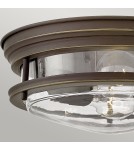 Quintiesse Plafon Hadrian - 2 źródła światła - Olejowany brąz IP44 Elstead Lighting QN-HADRIAN-FS-OZ-CLEAR