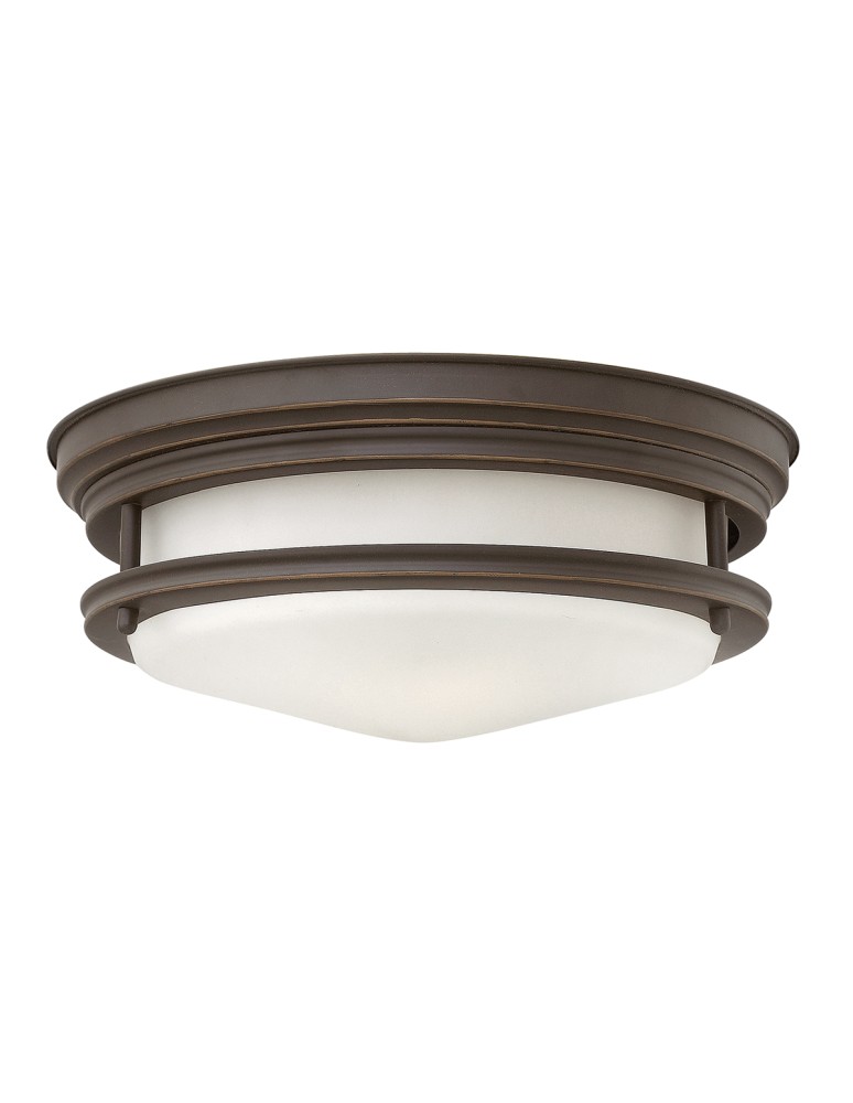 Quintiesse Plafon Hadrian - 2 źródła światła - Olejowany brąz IP44 Elstead Lighting QN-HADRIAN-FS-OZ-OPAL