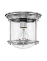Quintiesse Hadrian small plafond - 1 light source - Chrome IP44 Elstead Lighting QN-HADRIAN-MINI-F-CM-CLEAR