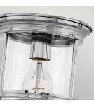 Retro ceiling lamps - Quintiesse Hadrian small plafond - 1 light source - Chrome IP44 Elstead Lighting QN-HADRIAN-MINI-F-CM-CLEAR - product 3
