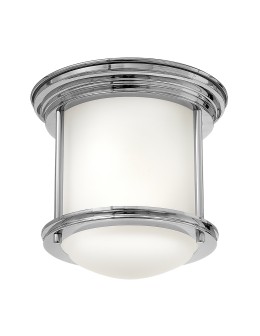 Quintiesse Hadrian small plafond - 1 light source - Chrome IP44 Elstead Lighting QN-HADRIAN-MINI-F-CM-OPAL