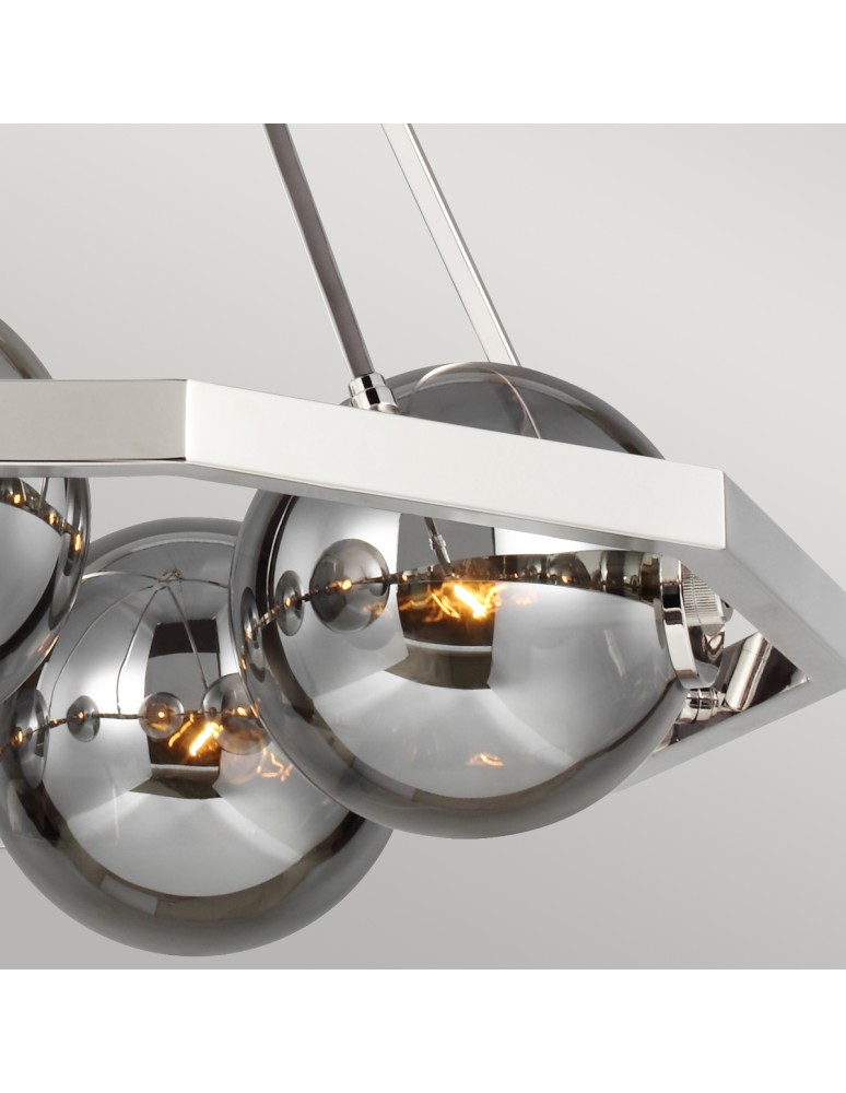 Modern chandeliers - Quintiesse Harper chandelier - 5 light sources Elstead Lighting QN-HARPER5 - product kolory-swiatla.pl 2