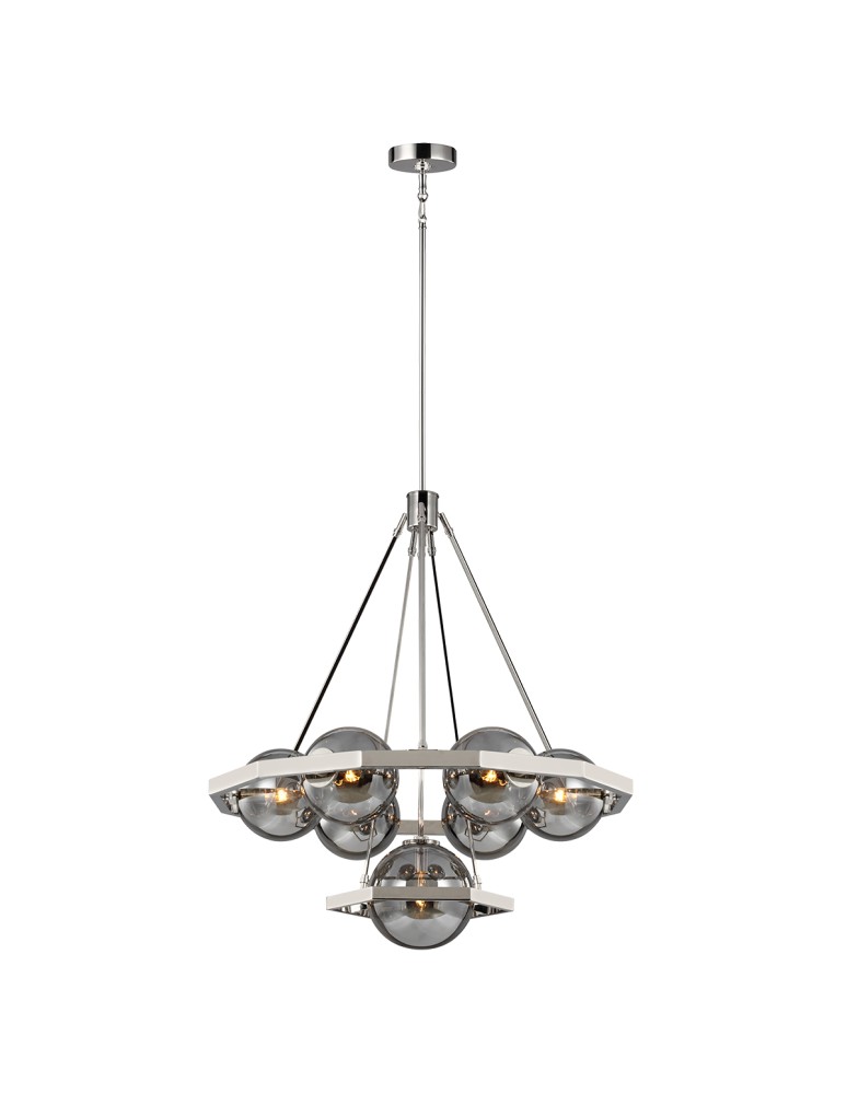 Quintiesse Żyrandol Harper - 7 źródeł światła Elstead Lighting QN-HARPER7