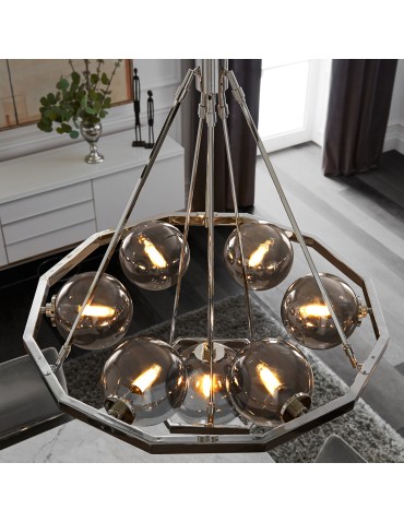 Quintiesse Harper chandelier - 7 light sources Elstead Lighting QN-HARPER7 - product 2