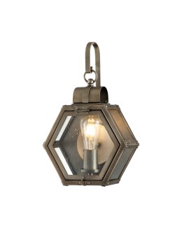 Quintiesse Mała latarnia naścienna Heath - 1 źródło światła - Oksydowany brąz IP44 Elstead Lighting QN-HEATH-S-BU