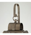 Outdoor wall lamps - Quintiesse Small Heath wall lantern - 1 light source - Oxidized Bronze IP44 Elstead Lighting QN-HEATH-S-BU - product 2