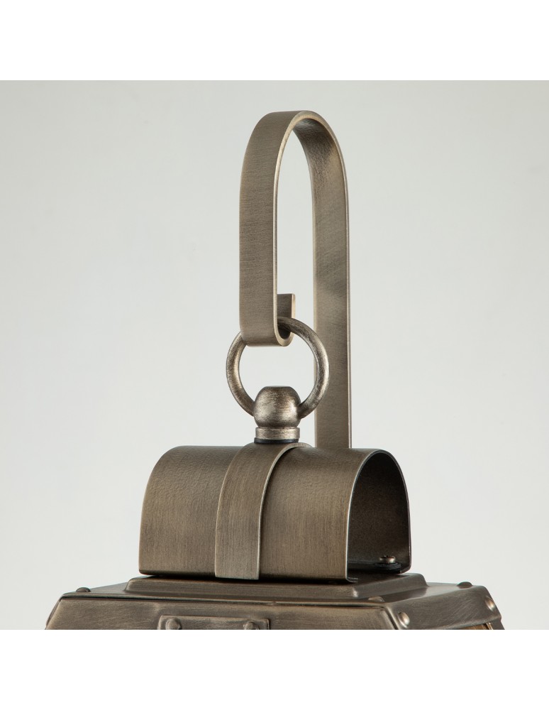 Outdoor wall lamps - Quintiesse Small Heath wall lantern - 1 light source - Oxidized Bronze IP44 Elstead Lighting QN-HEATH-S-BU - product kolory-swiatla.pl 2
