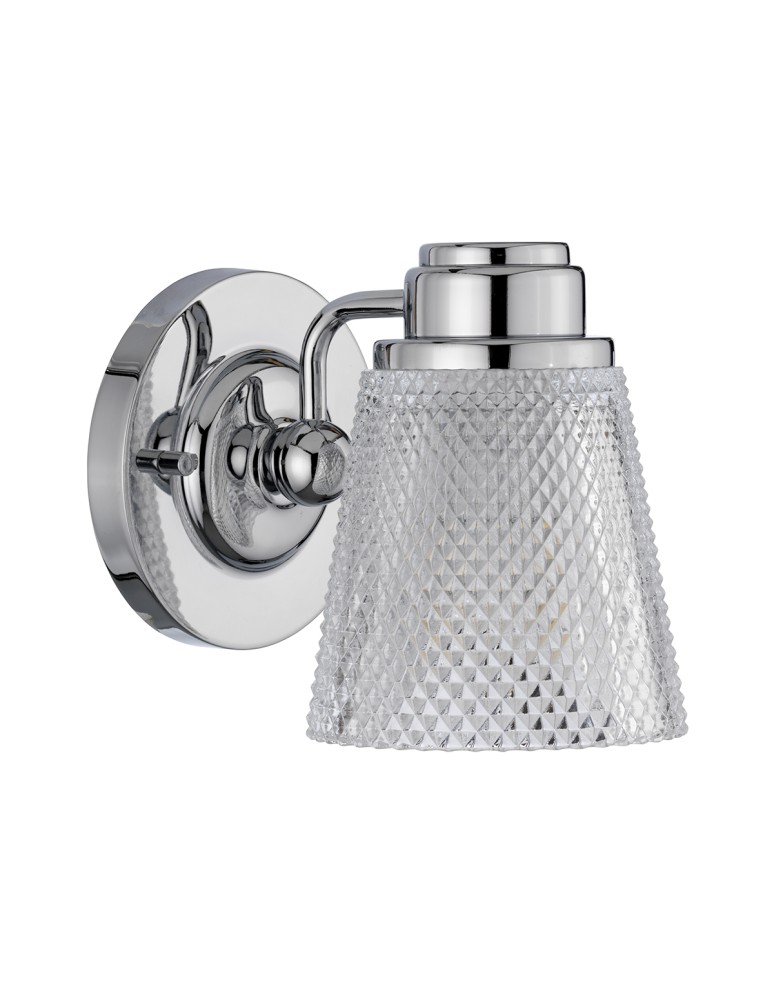 Bathroom wall lamps - Quintiesse Wall lamp Hudson - 1 light source IP44 Elstead Lighting QN-HUDSON1-BATH - product kolory-swiatla.pl 2