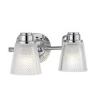 Bathroom wall lamps - Quintiesse Hudson wall lamp - 2 light sources IP44 Elstead Lighting QN-HUDSON2-BATH - product 1