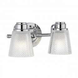 Quintiesse Kinkiet Hudson - 2 źródła światła IP44 Elstead Lighting QN-HUDSON2-BATH