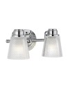Quintiesse Hudson wall lamp - 2 light sources IP44 Elstead Lighting QN-HUDSON2-BATH