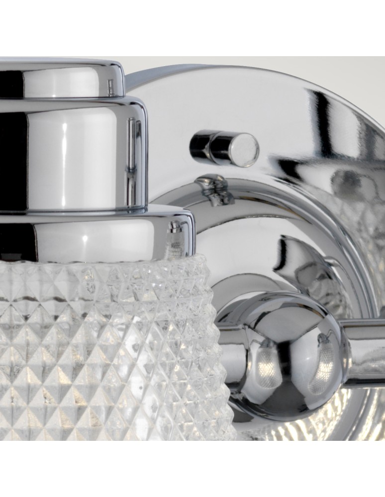 Bathroom wall lamps - Quintiesse Hudson wall lamp - 2 light sources IP44 Elstead Lighting QN-HUDSON2-BATH - product kolory-swiatla.pl 3